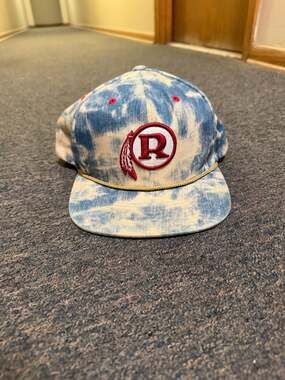 Mitchell & Ness Washington Redskins Vintage Style Bleached Denim Snapback Hat